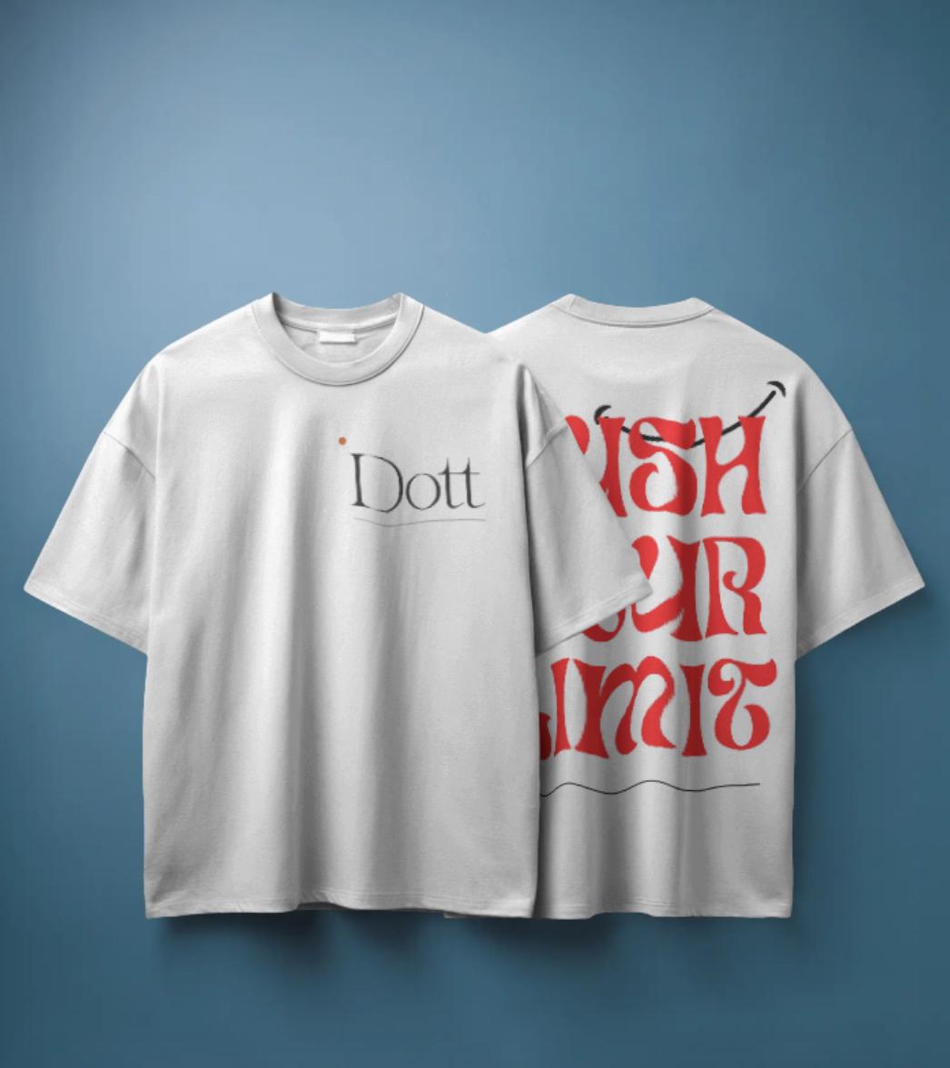Dott. “Push Your Limit” Tee – White