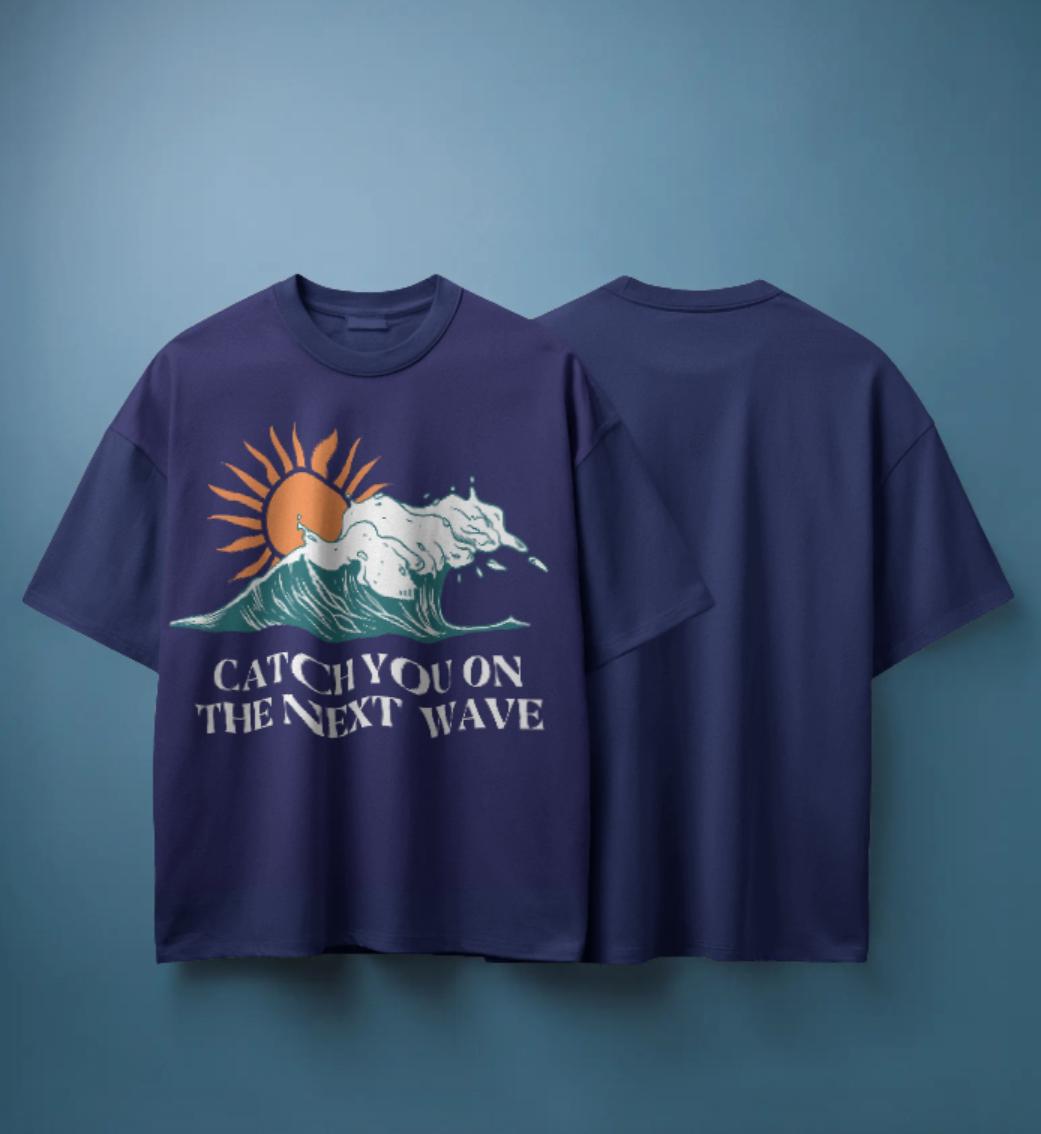 Dott. “Next Wave” Tee – Navy Blue